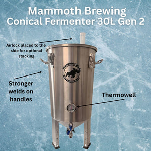 Mammoth Brewing Conical Fermenter 30L Gen 2
