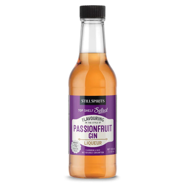Top Shelf Select / Icon - Passionfruit Gin (Glass Bottle) Makes 1L