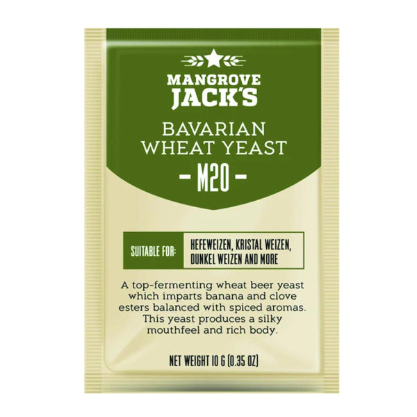 Yeast - Mangrove Jack's Bavarian Wheat - M20 (10g)