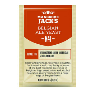 Yeast - Mangrove Jack's Belgian Ale - M41 (10g)
