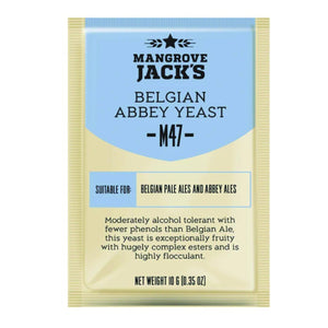 Yeast - Mangrove Jack's Belgian Abbey - M47 (10g)