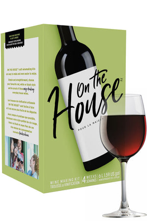 On The House Shiraz Wine Kit